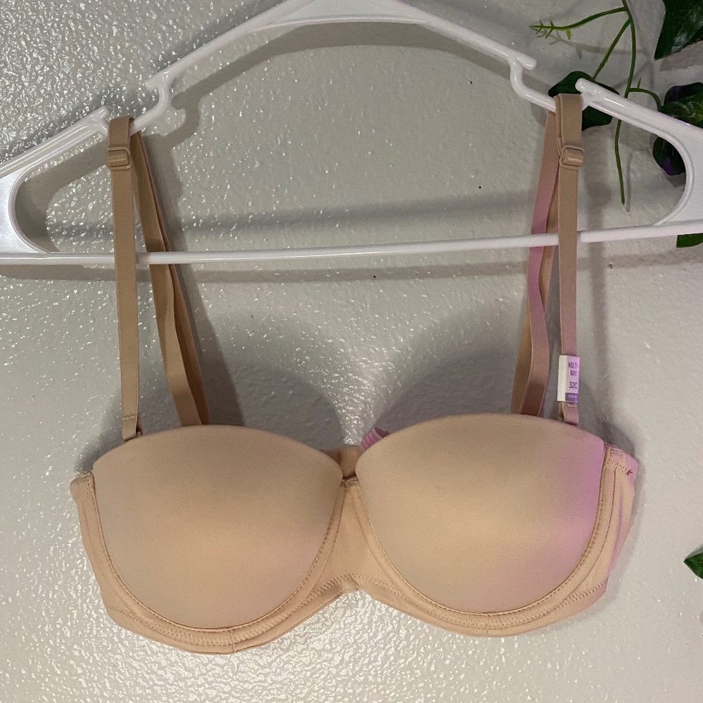 PINK/Victoria's Secret Demi Push-Up Bra - Nude Beige - 32C